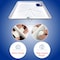 American Built Pro Washing Machine Pan, 30 in x 28 in, Durable HDPE Plastic, White, Predrilled w Drain Hose Adapter WMSP-1Drl - alternate 7